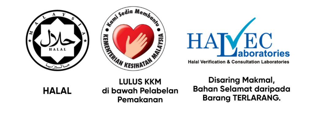 Logo Halal, Lulus KKM Pelabelan Pemakanan dan HALVEC Laboratories